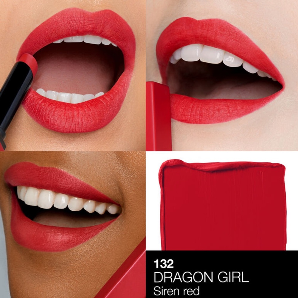 Vivid Red NARS Dragon Girl Lipstick Shade - Picture 2 of 4